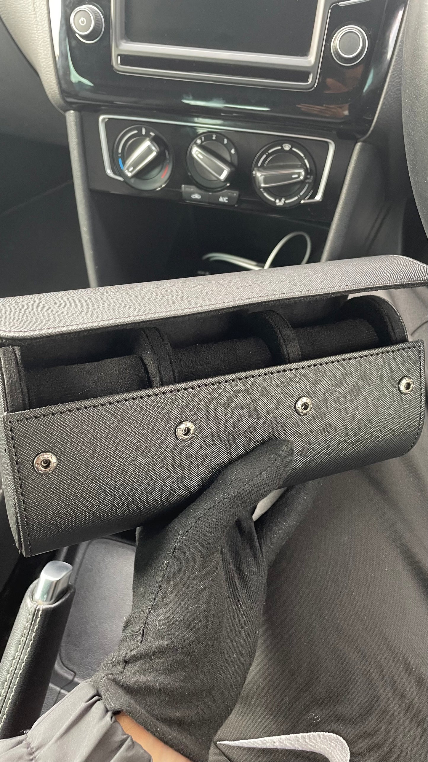Watchwork triple travel case