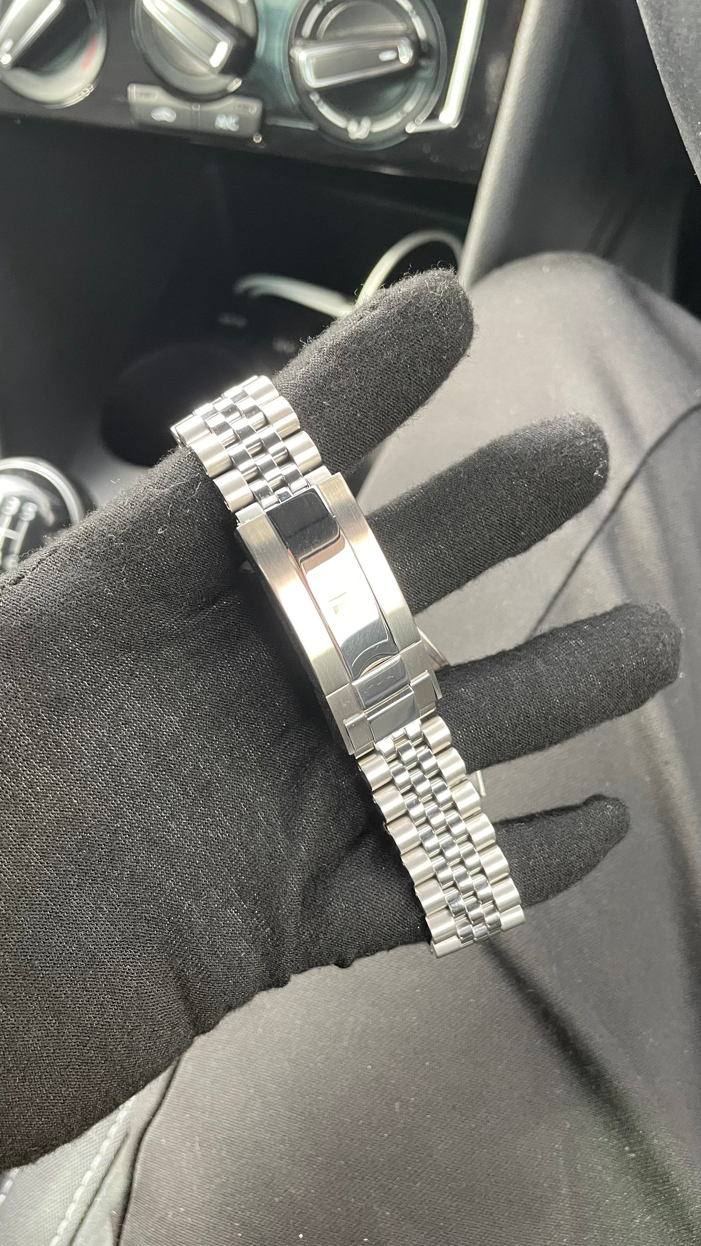 Seiko Arabic Whiteface datejust 36mm - custom NH35 automatic